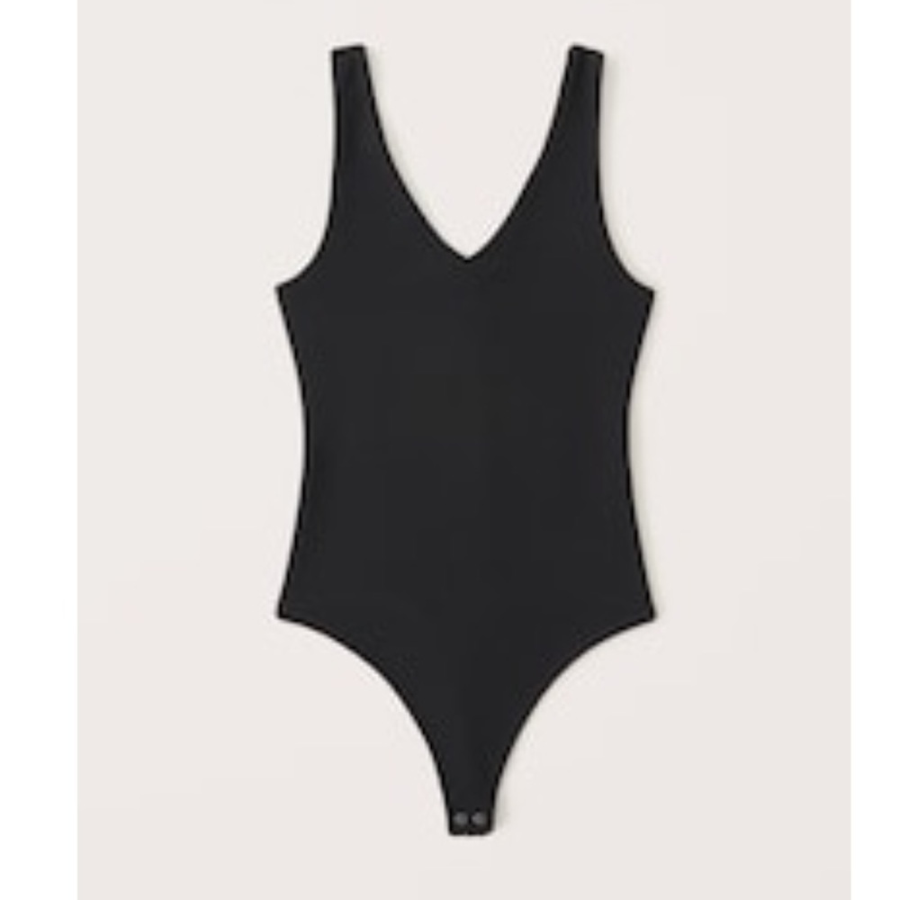 Abercrombie and Fitch Black Bodysuit